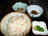 やまめの炊き込みご飯(一人前)
